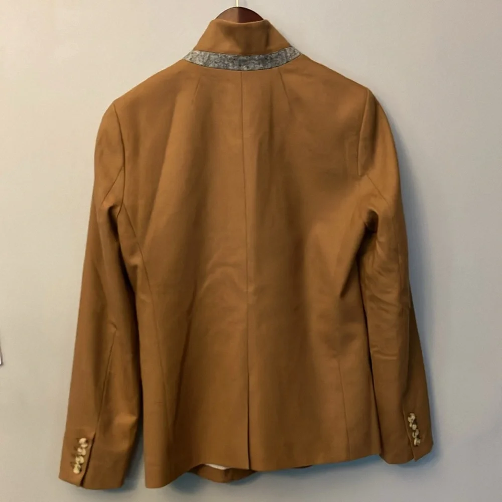 J Crew Wool Flannel Regent Blazer - Picture 3 of 7